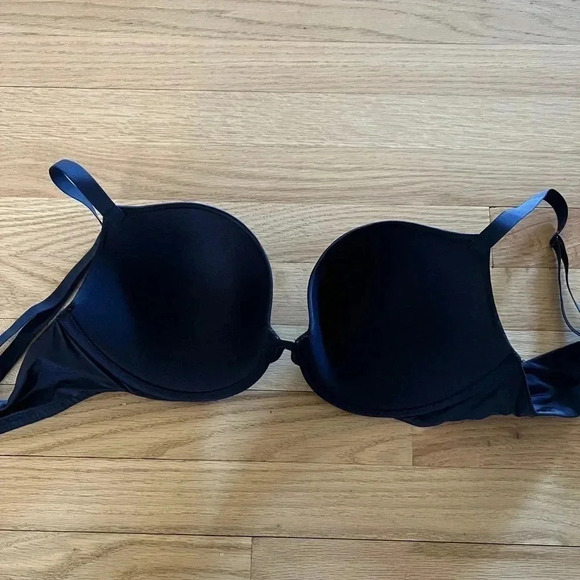 Calvin Klein Navy Blue Basic Push Up Bra 32D - Picture 3 of 5